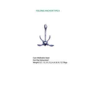 Hot Dip Galvanized Steel Folding Anchor