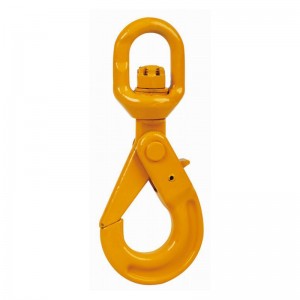 G80 Swivel Self-Lock Safety Hook Painted