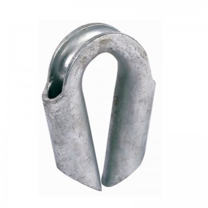 Hot Galvanized Steel Pipe Thimble for Fibre Rope