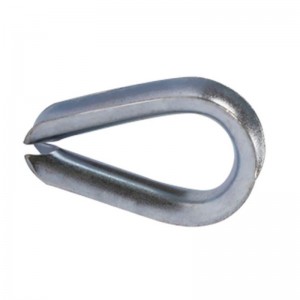 DIN6899 B Wire Rope Thimble Galvanized