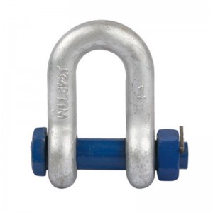 Galvanized Safety Bolt Type Chain Shackle