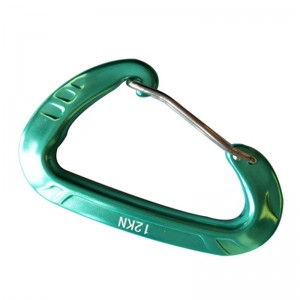 Aluminum Carabiner With Wire Gate AC-03