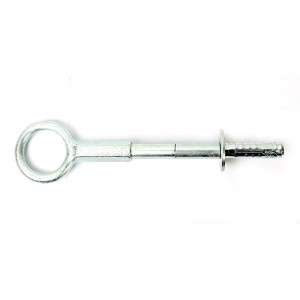 Eye Scaffolding Ring Bolts Drop Forged with Thread Stud and Washer and Clamp M12 X 270